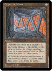 Portuguese Mana Crypt - Book Promo